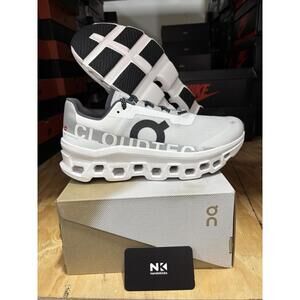 On Running Cloudmonster All White 61.98434 Men Size 10M